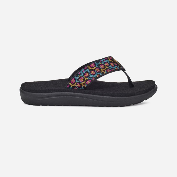 Hungary Teva Voya Flip - Gyerek Papucs Fekete - 650-NYXKO